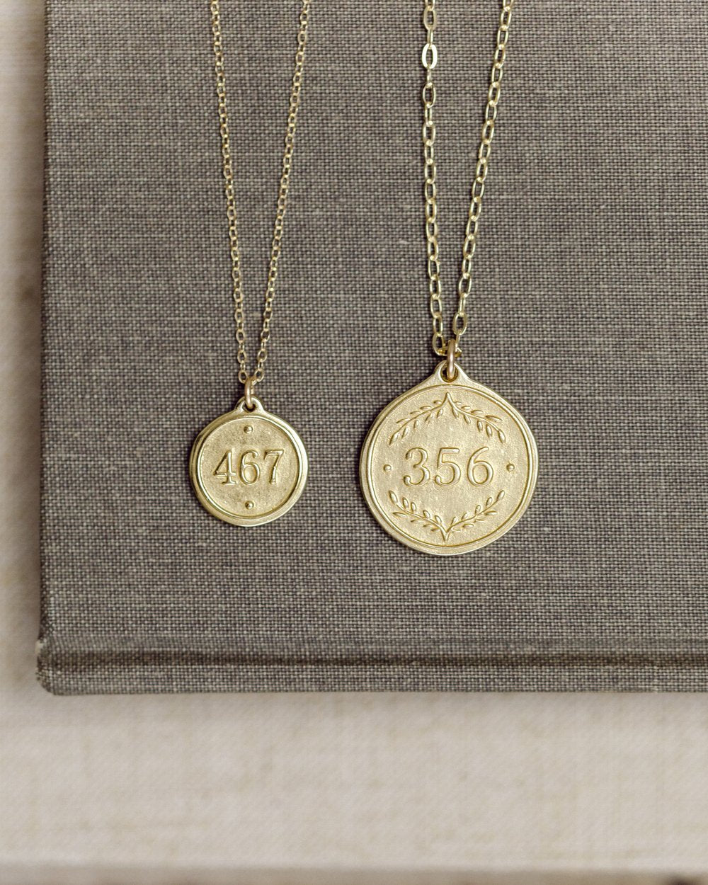 16" - Philippians 4:6-7 (Petite Pendant Necklace)