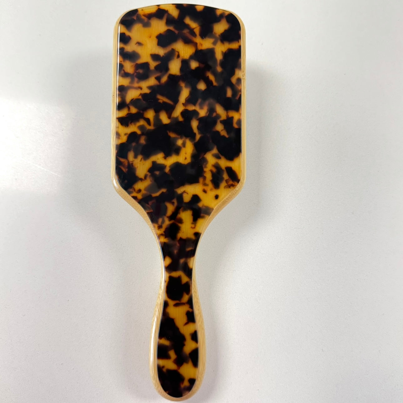 Acrylic Back Boar Bristle Paddle Brush
