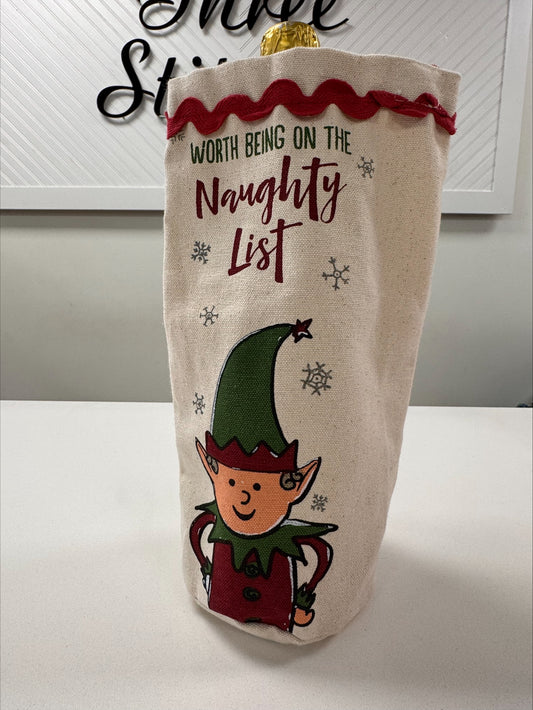 Christmas Wine Bottle Bag