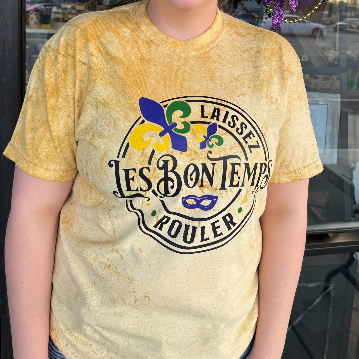 Laissez Les Bon Temps Rouler Color Blast Tee