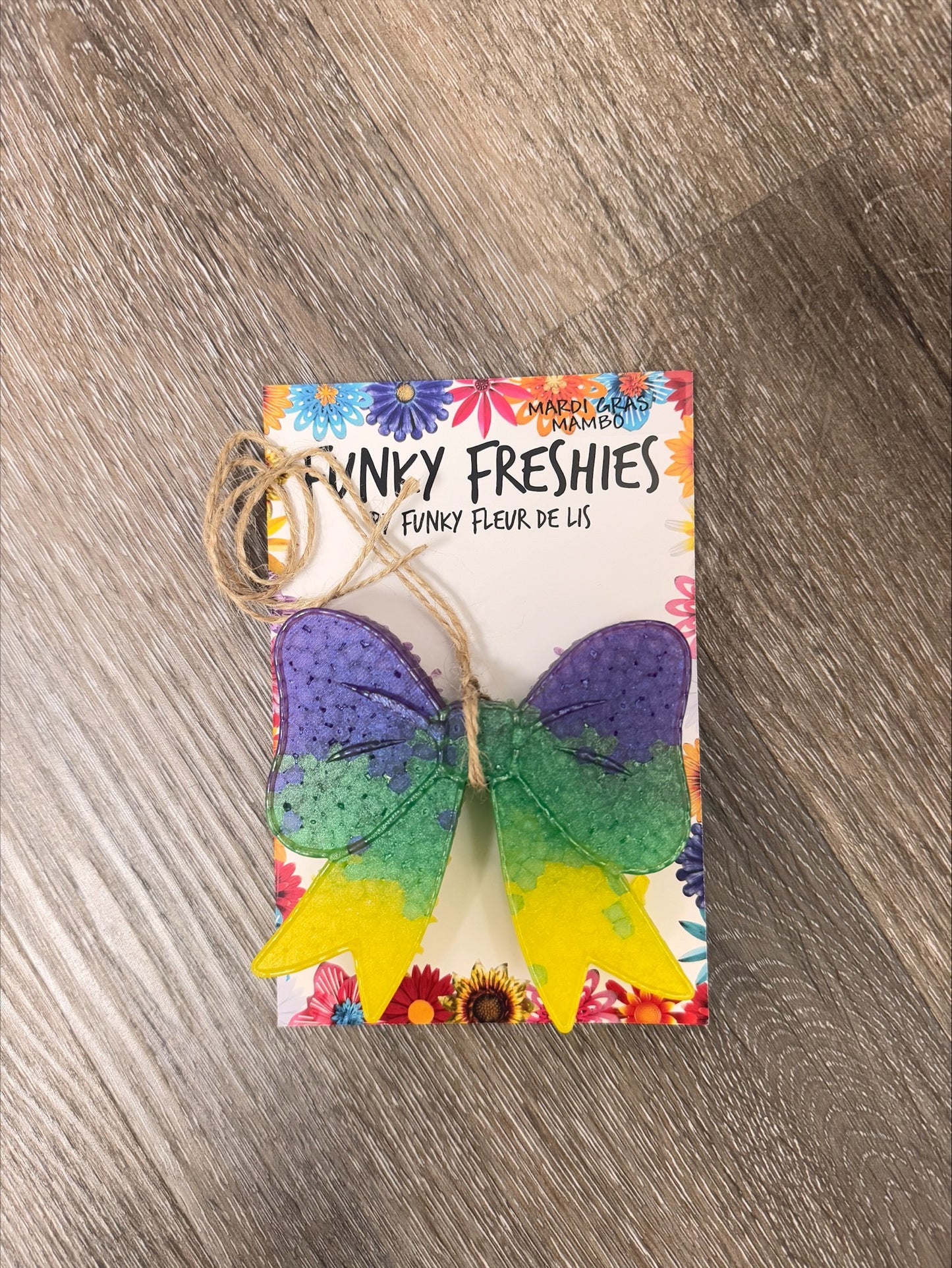 Mardi Gras Funky Freshies