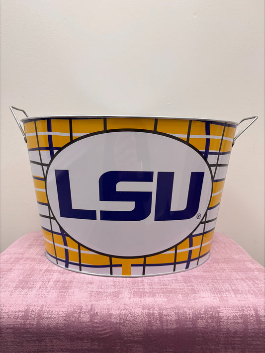 LSU Metal Bucket