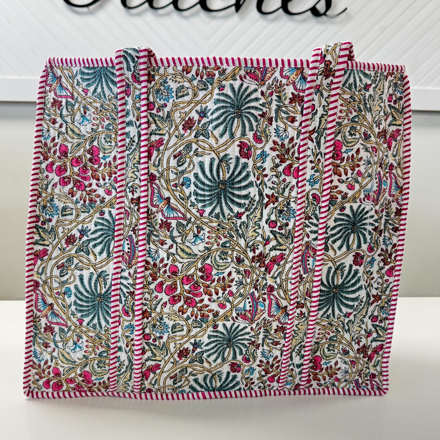 Large Quilted Tote