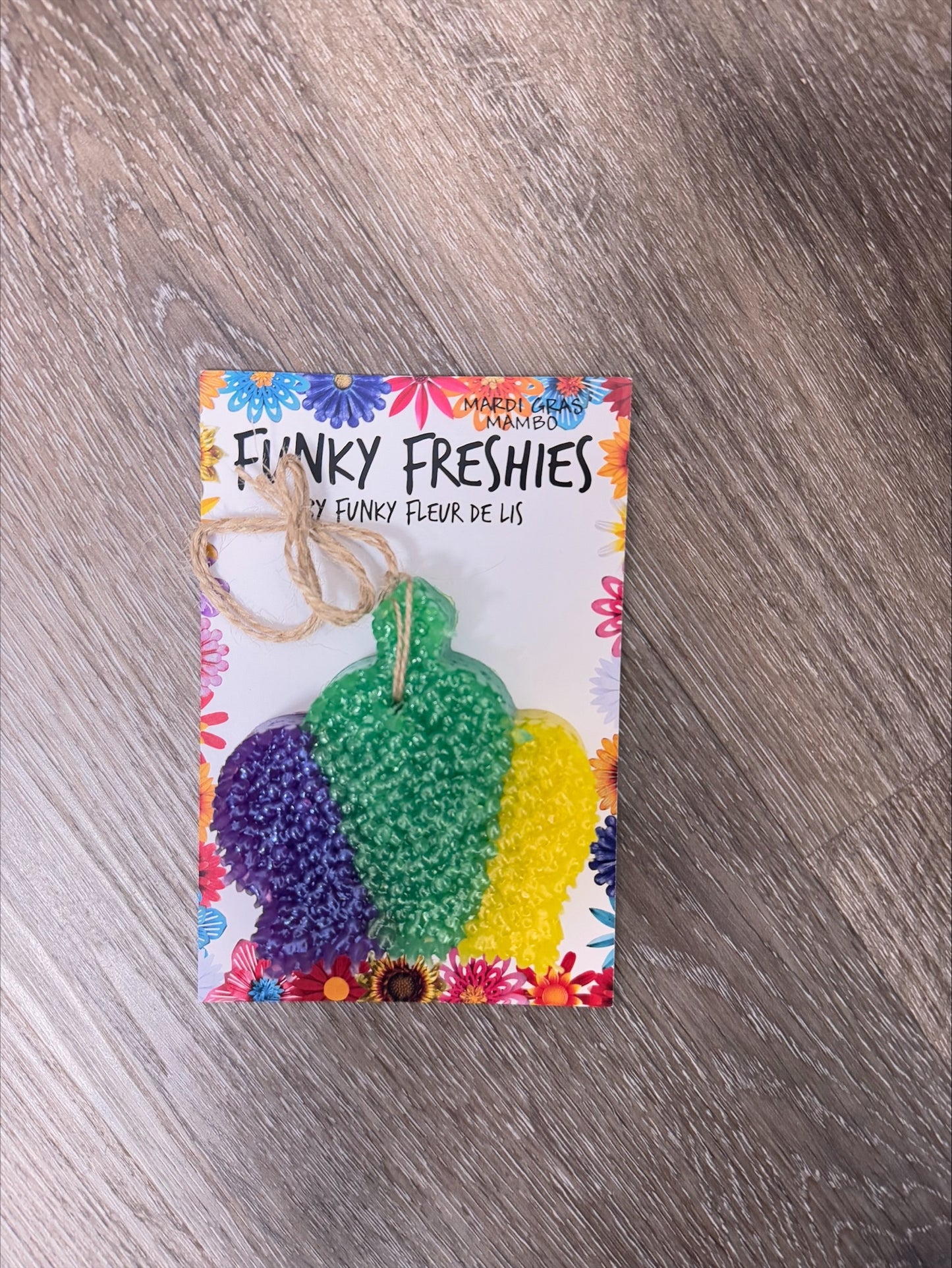 Mardi Gras Funky Freshies