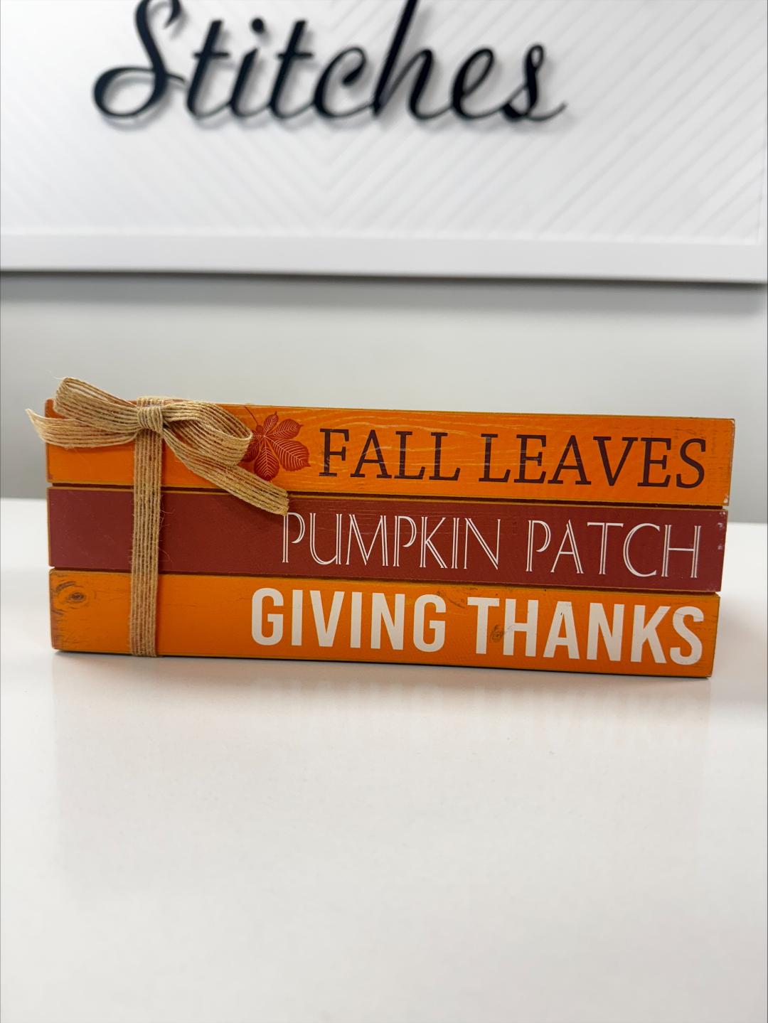 Harvest Book Stack