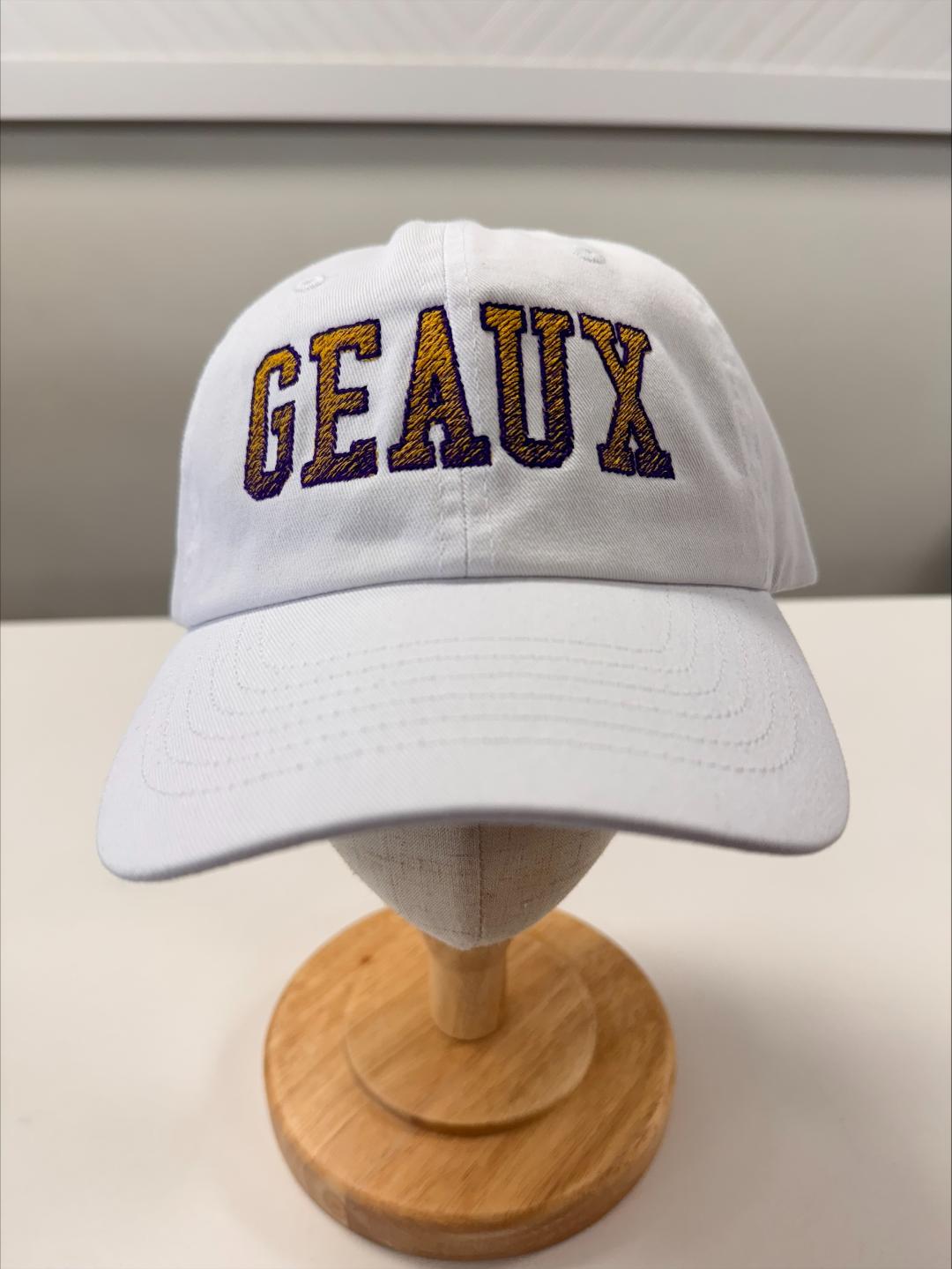 GEAUX Embroidered Dad Cap