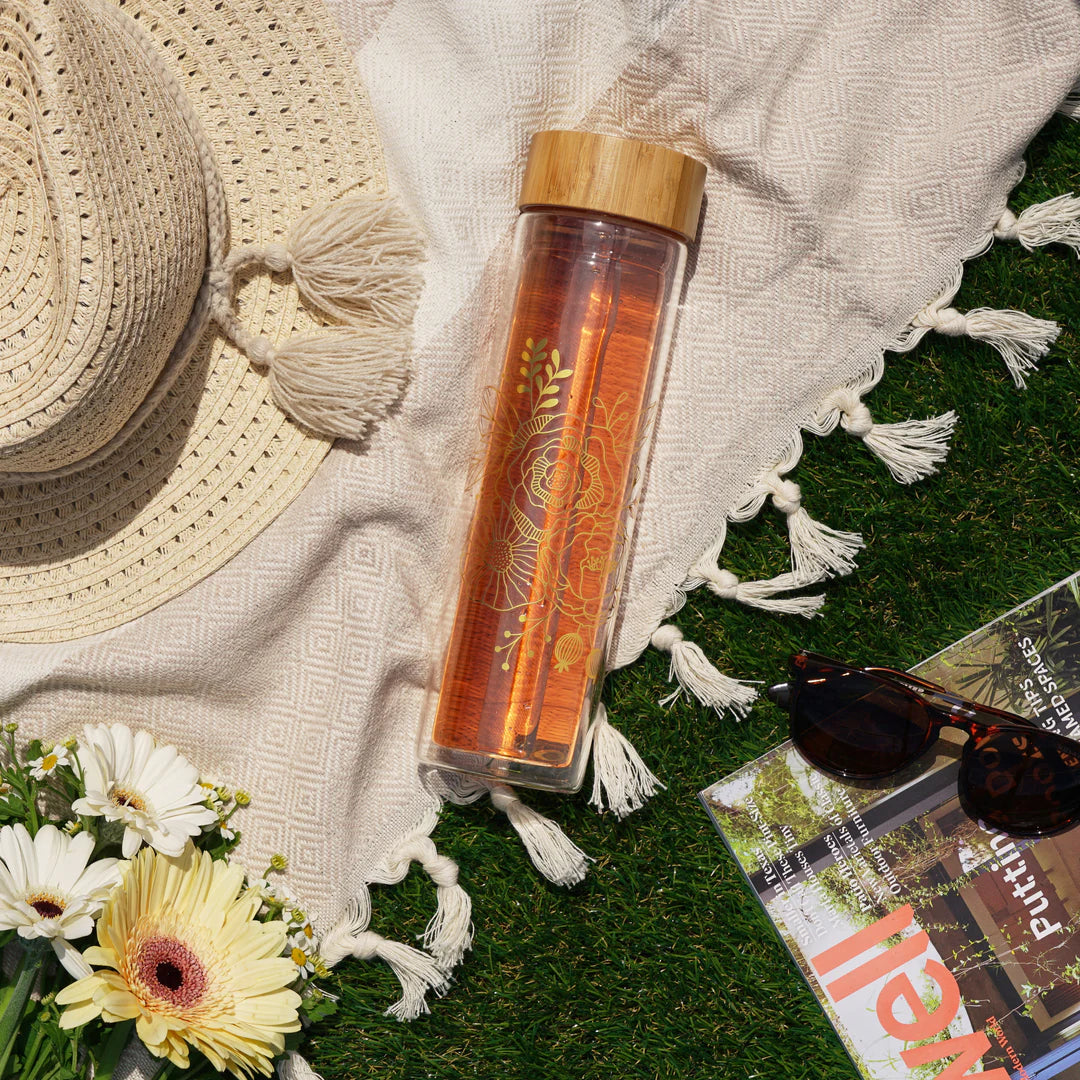 Blair Glass Travel Infuser Mug