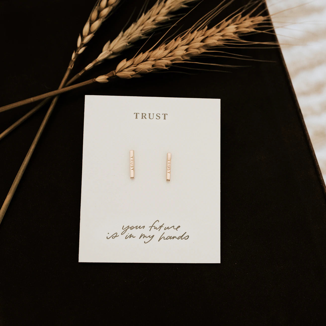 Trust Earring Studs