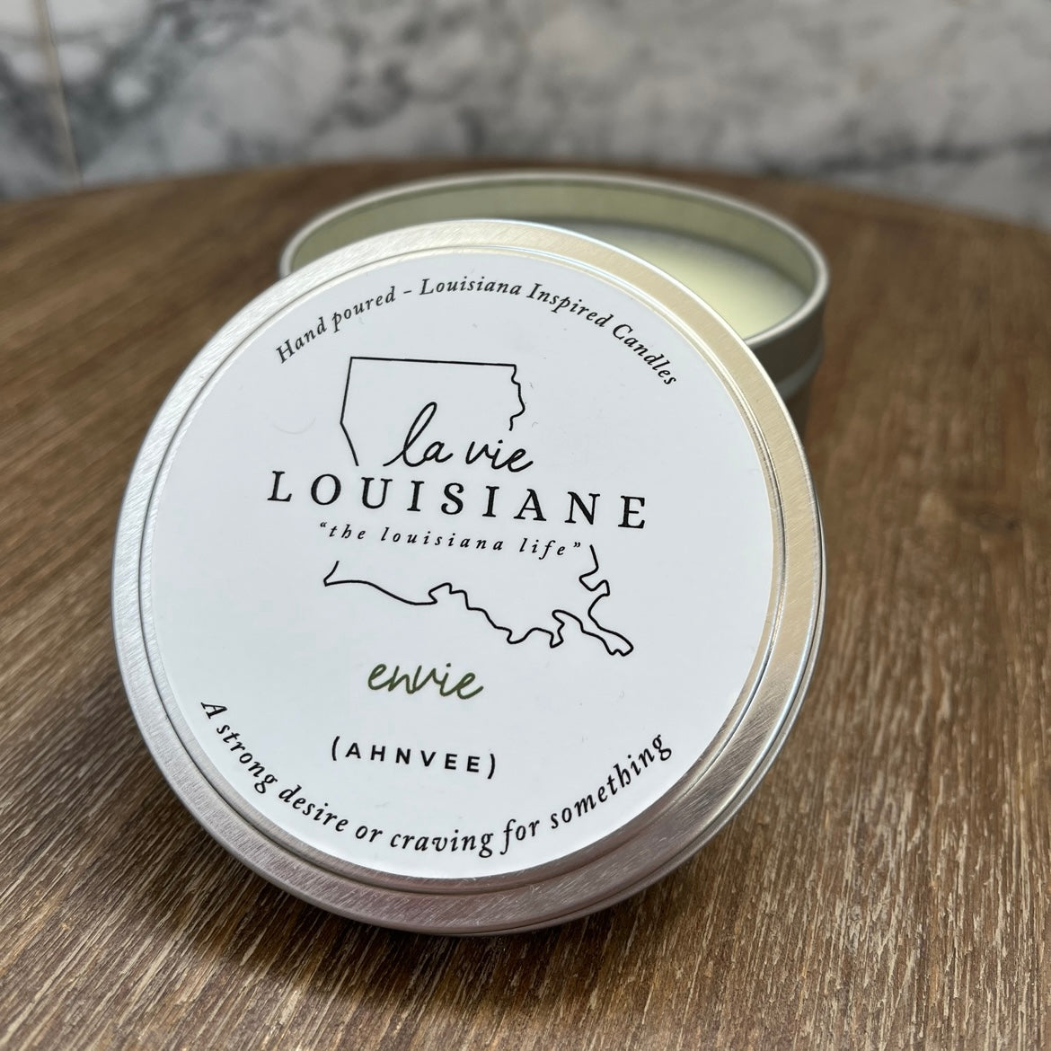 La Vie Louisiana Candle in Tin Jar