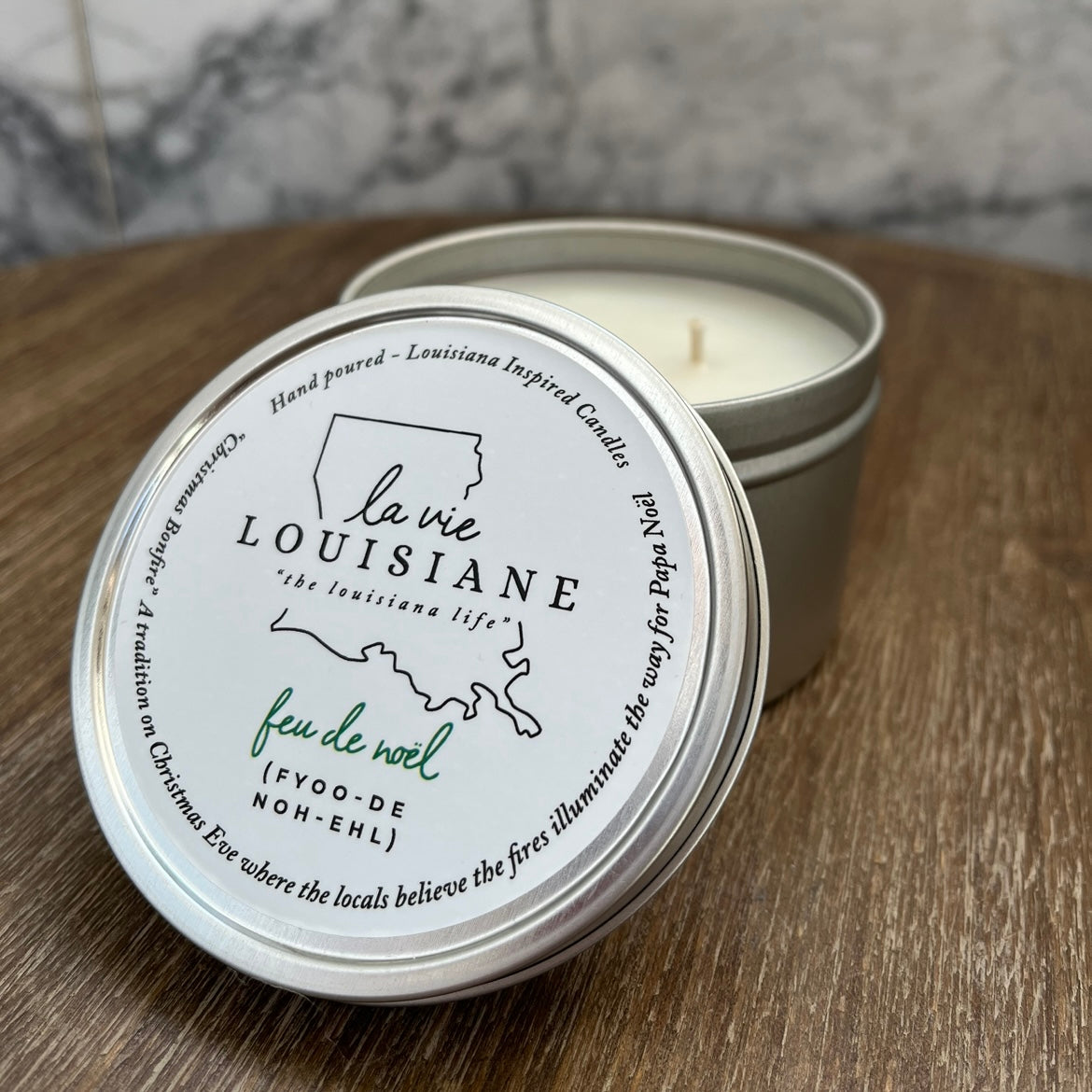 La Vie Louisiana Candle in Tin Jar