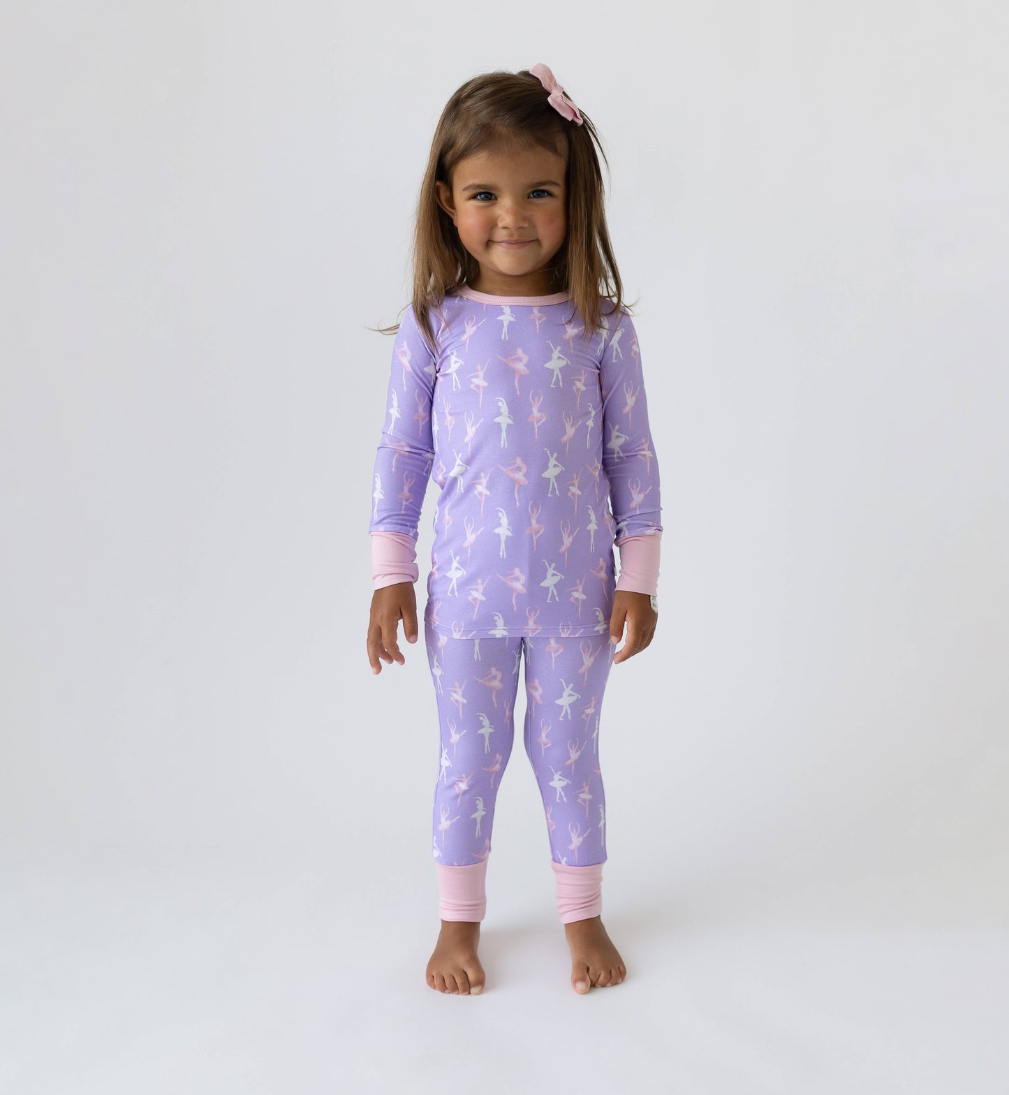 Lillian Ballerinas Bamboo 2-Piece Pajama Set