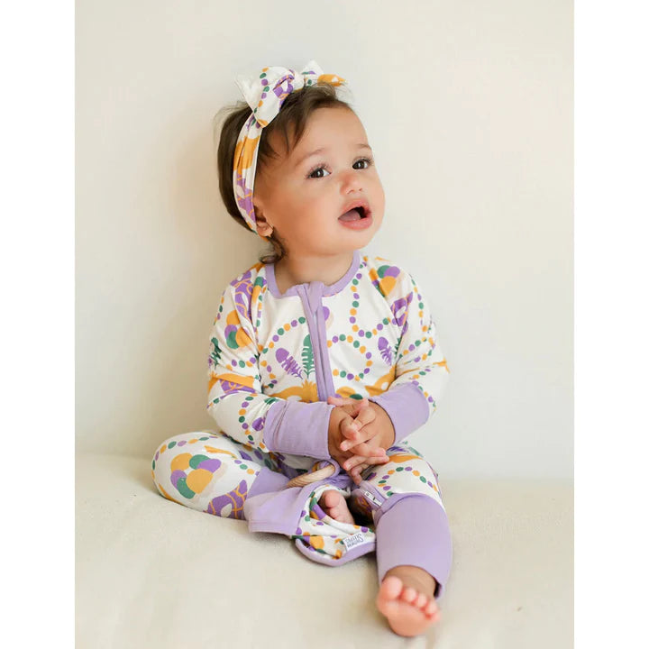 Mardi Gras Zipper Sleeper