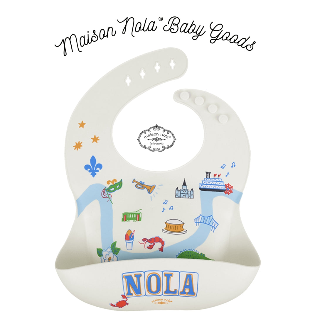 Nola Map Bib