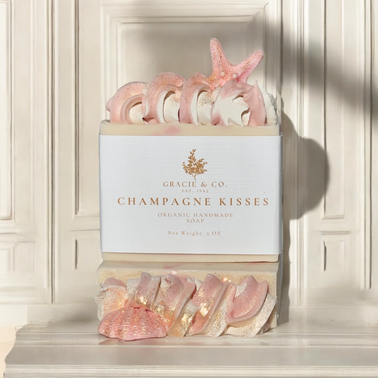 Organic Champagne Kisses Shea Butter Soap