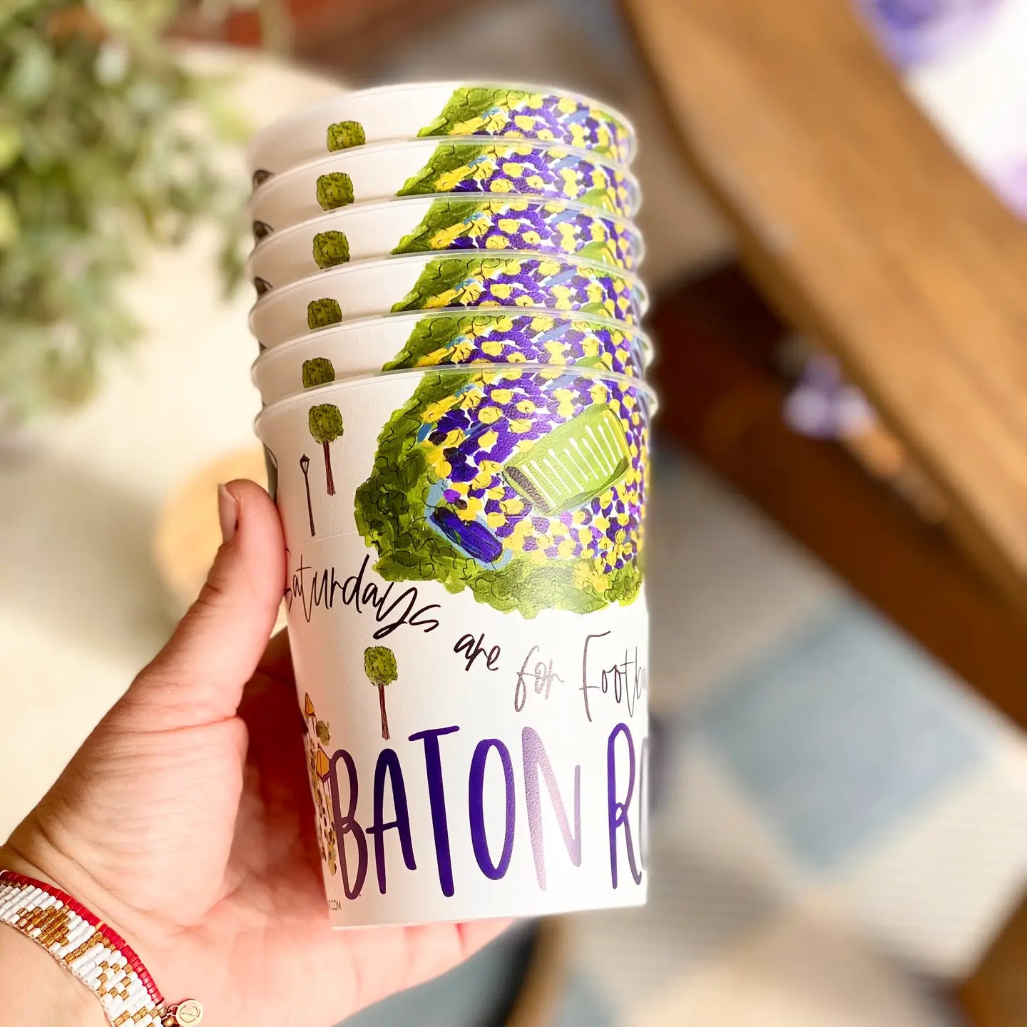 Baton Rouge Reusable Party Cup