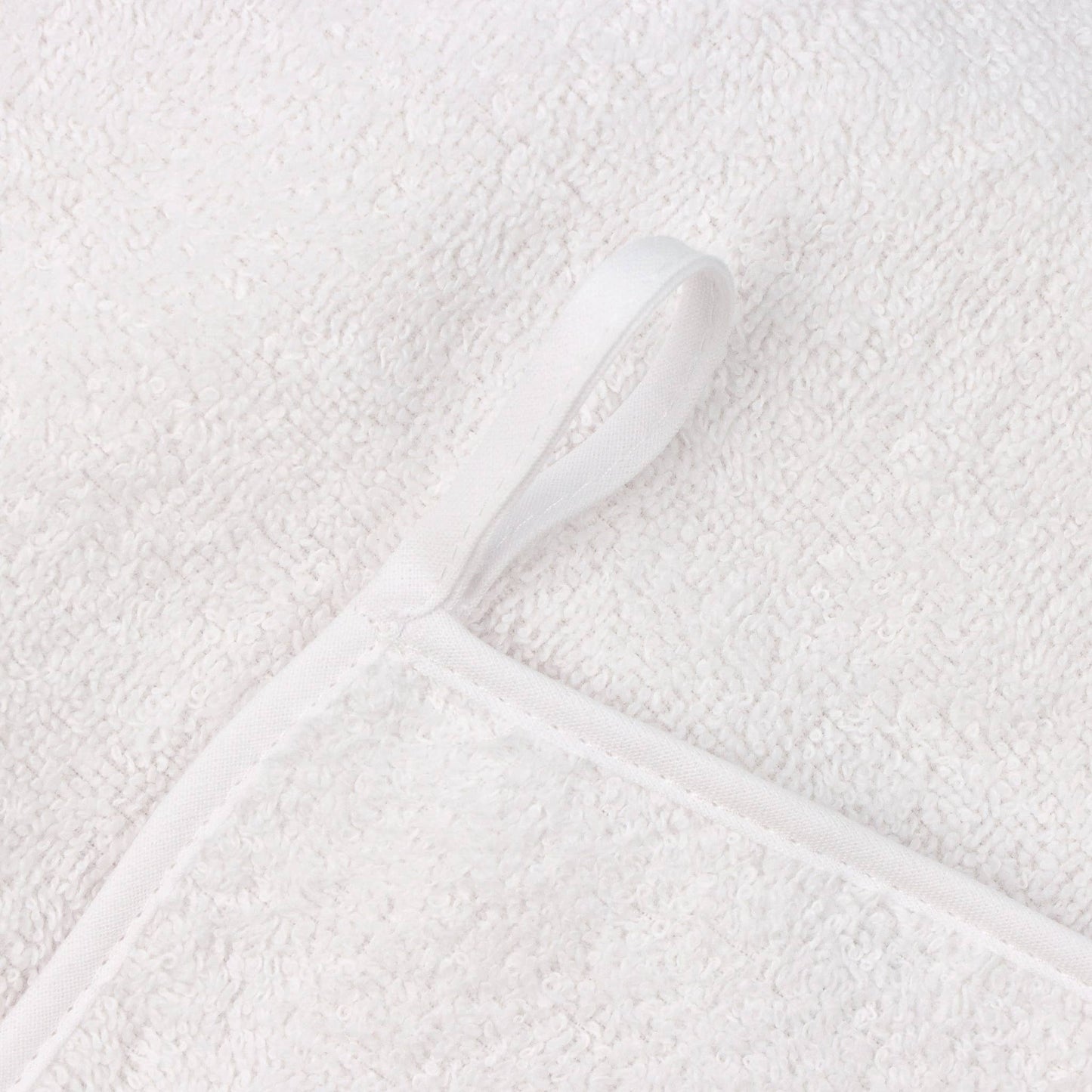 Baby Hooded Bath Towel - 80 x 80: Rosa