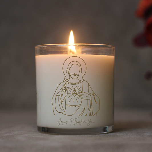 Sacred Heart of Jesus Candle