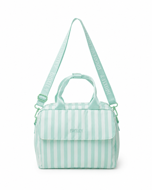 Seafoam Stripe Lunch Box