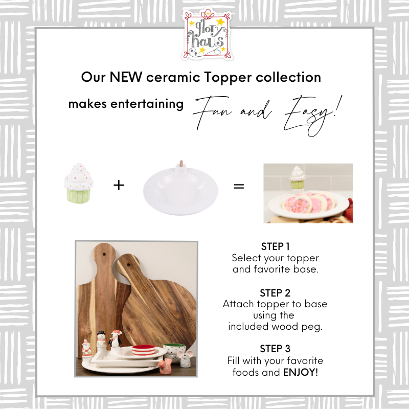 Fleur-de-lis Charcuterie Topper