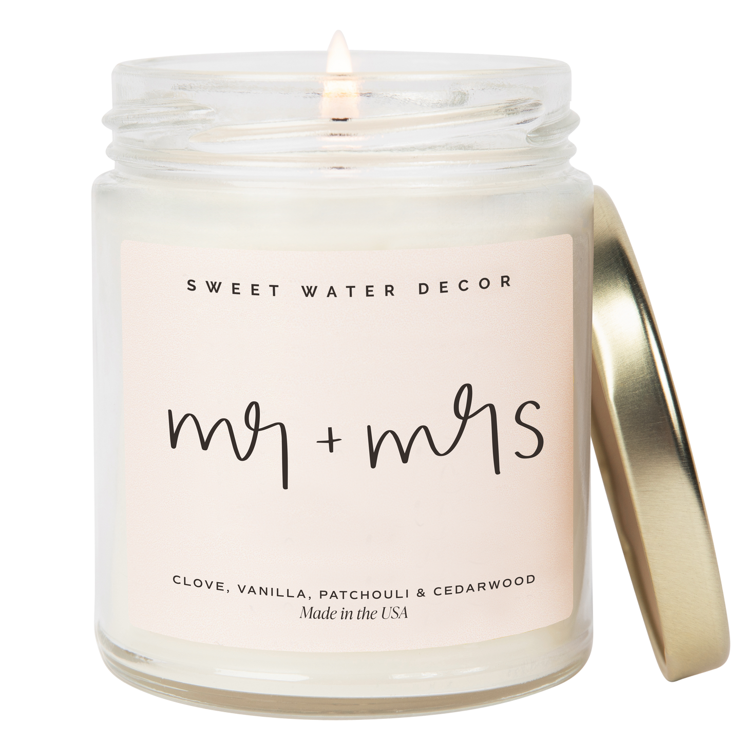 Mr. + Mrs. Candle | Clove Vanilla Patchouli Cedarwood