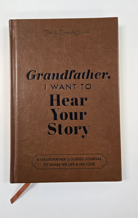 Family Story Keepsake Journal - Grandfather