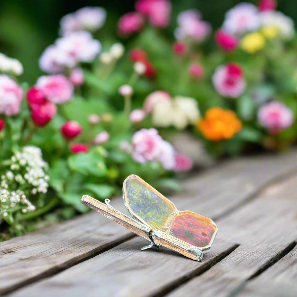 Grandma Stained Glass Butterfly