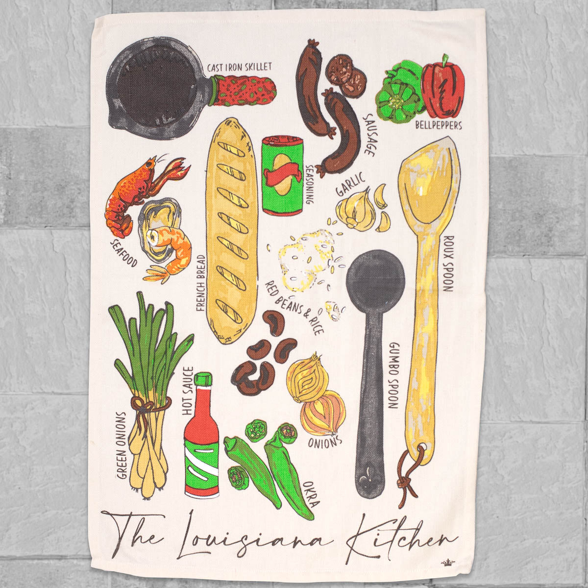 Louisiana Kitchen Hand Towel