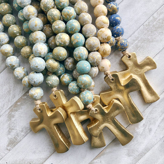 Blessing Beads with Cross