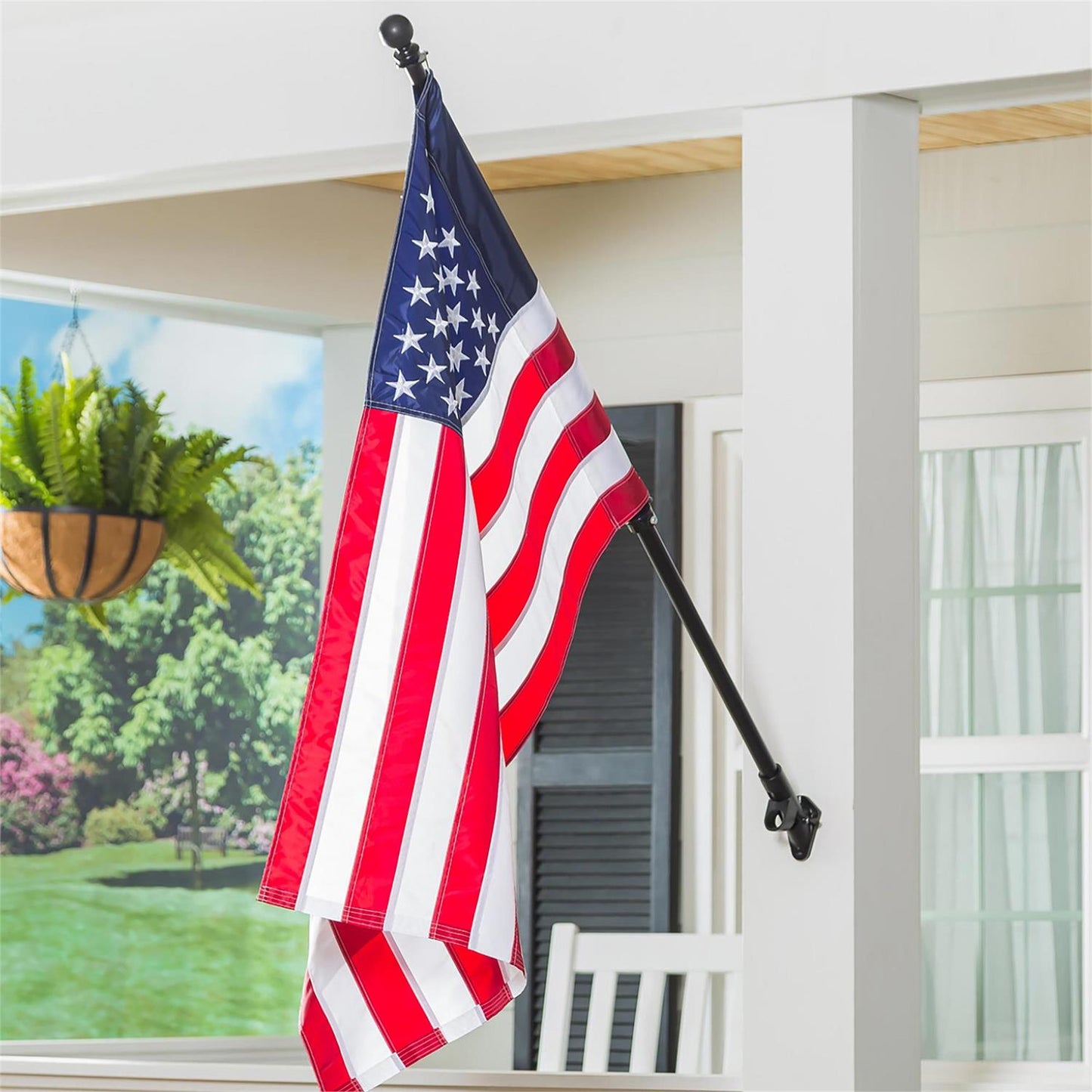 Extendable Metal House Flagpole