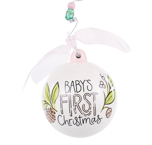 Baby's 1st Christmas Ornament - Deer