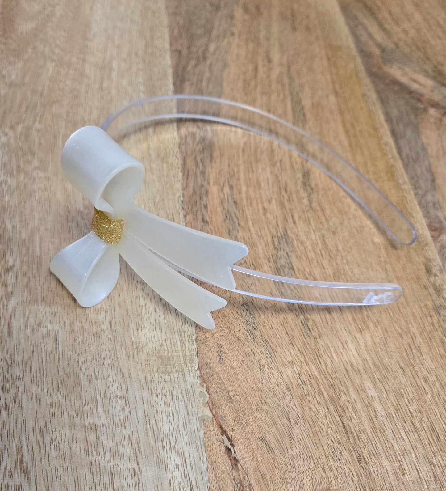 White French Bow Headband