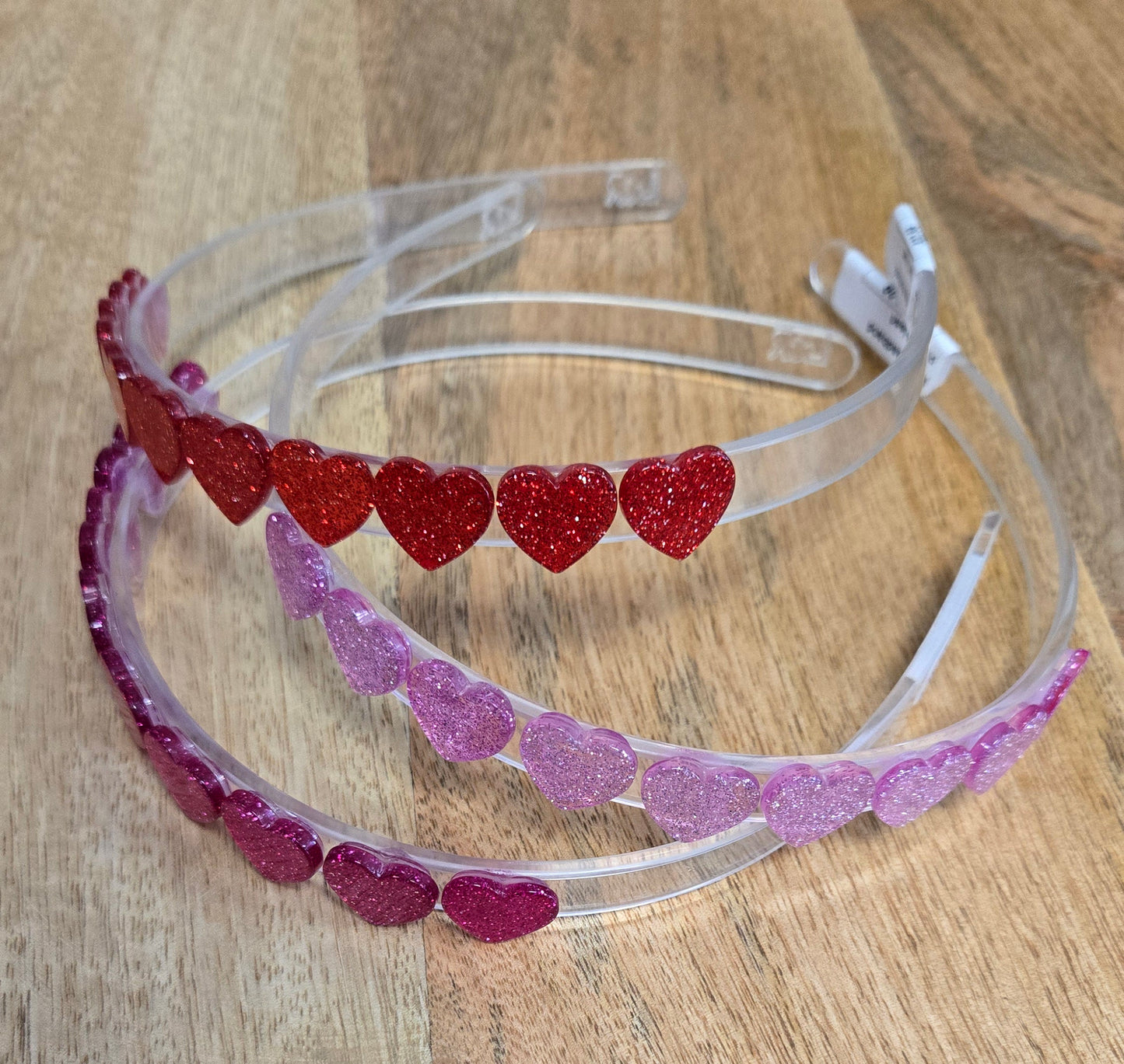 Glitter Heart Headband