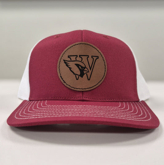 The Game Trucker Cap With EDW Leather Patch
