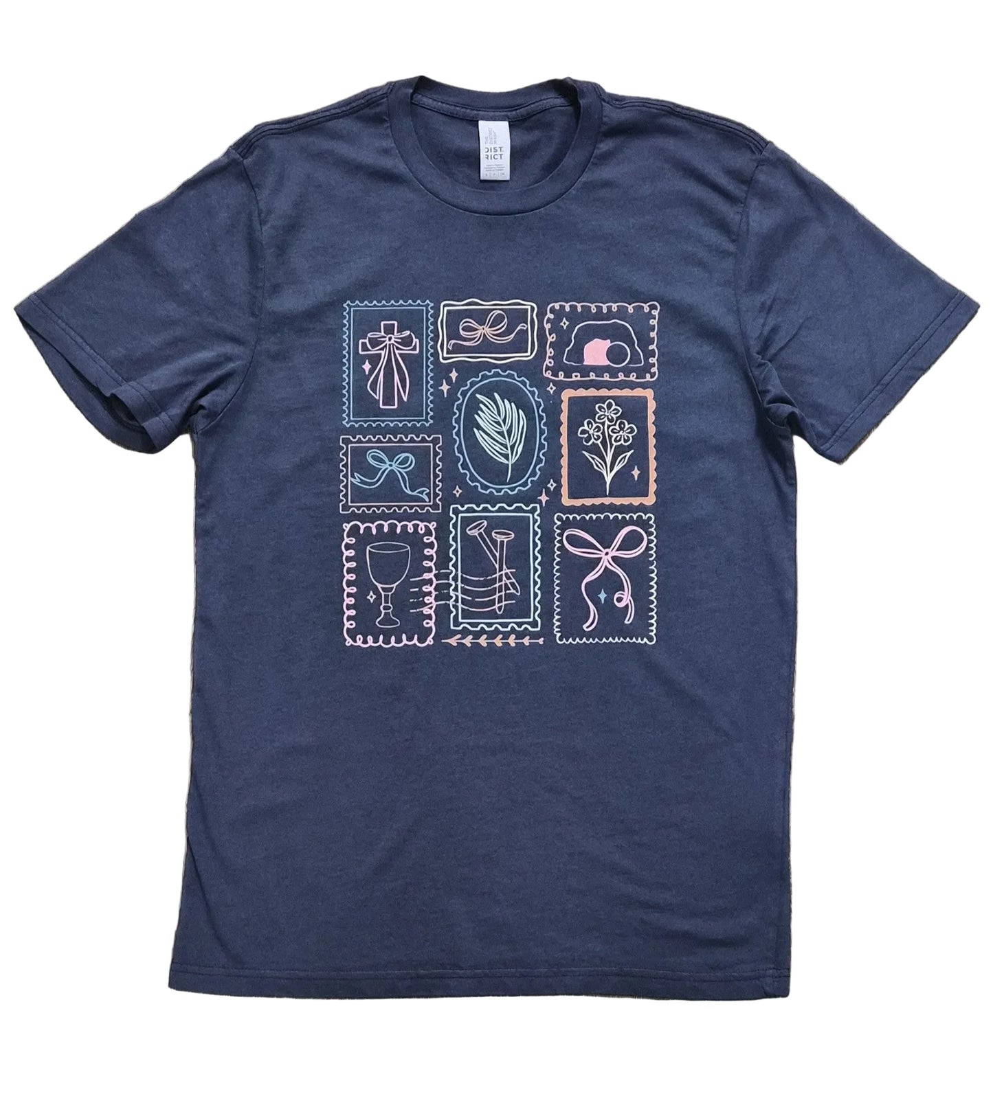 Resurrection Stamps Spring Cotton Tee