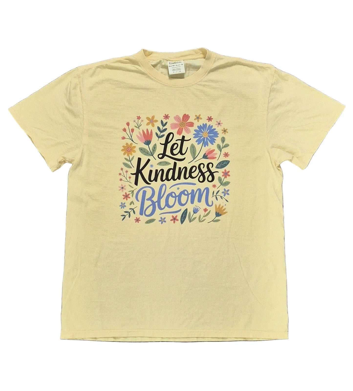 Let Kindness Bloom Cotton Tee