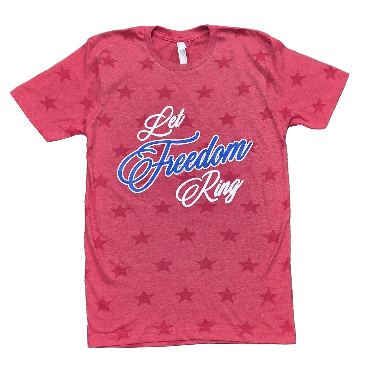 Let Freedom Ring Red Star Tee