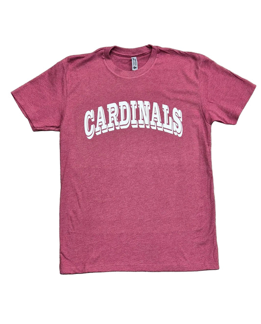 Cardinals Style V Cotton Tee