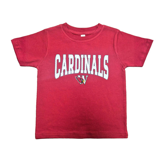 Cardinals Polka Dot Toddler Tee