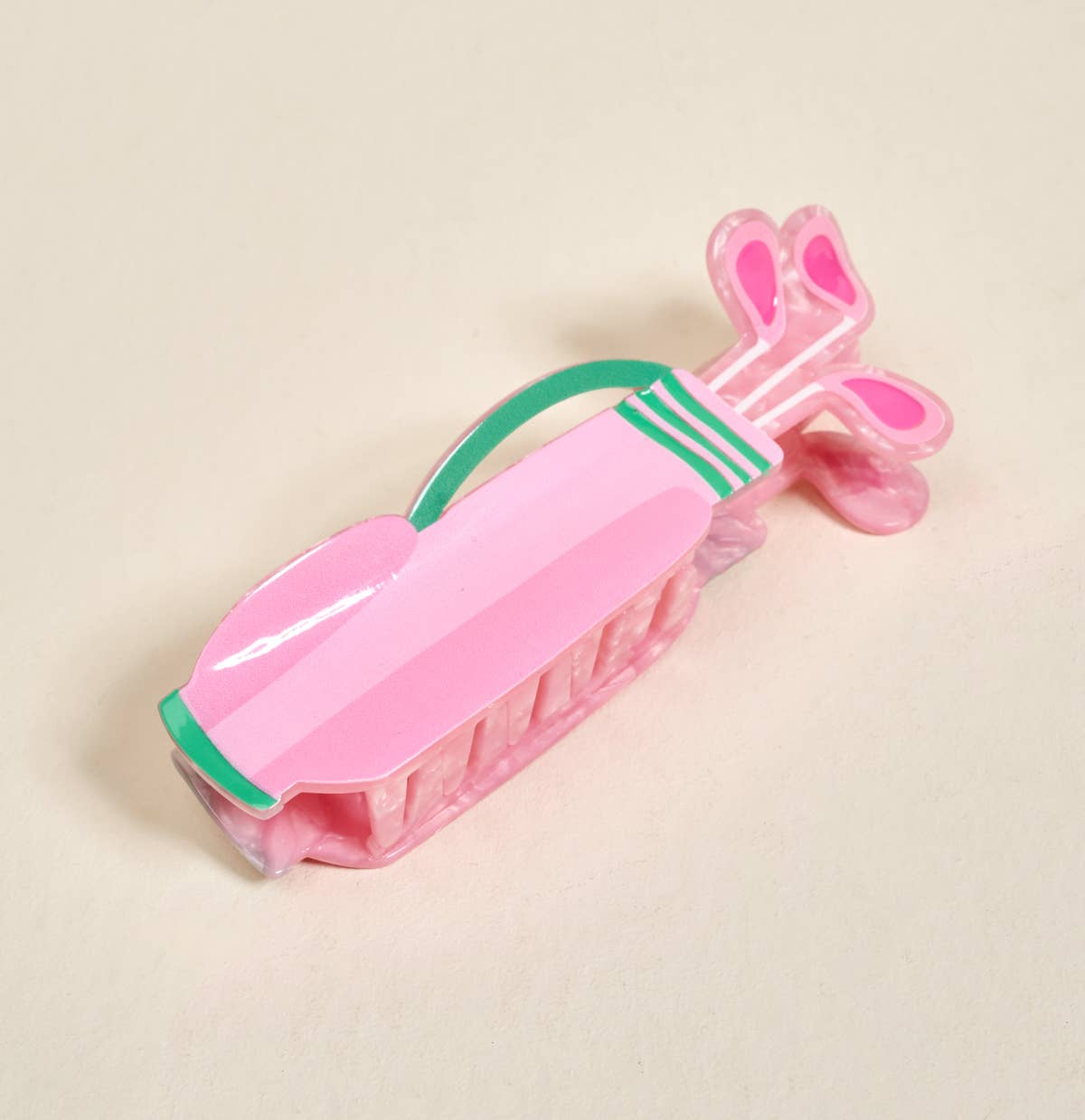 Shape Up Golf Clubs Hair Clip