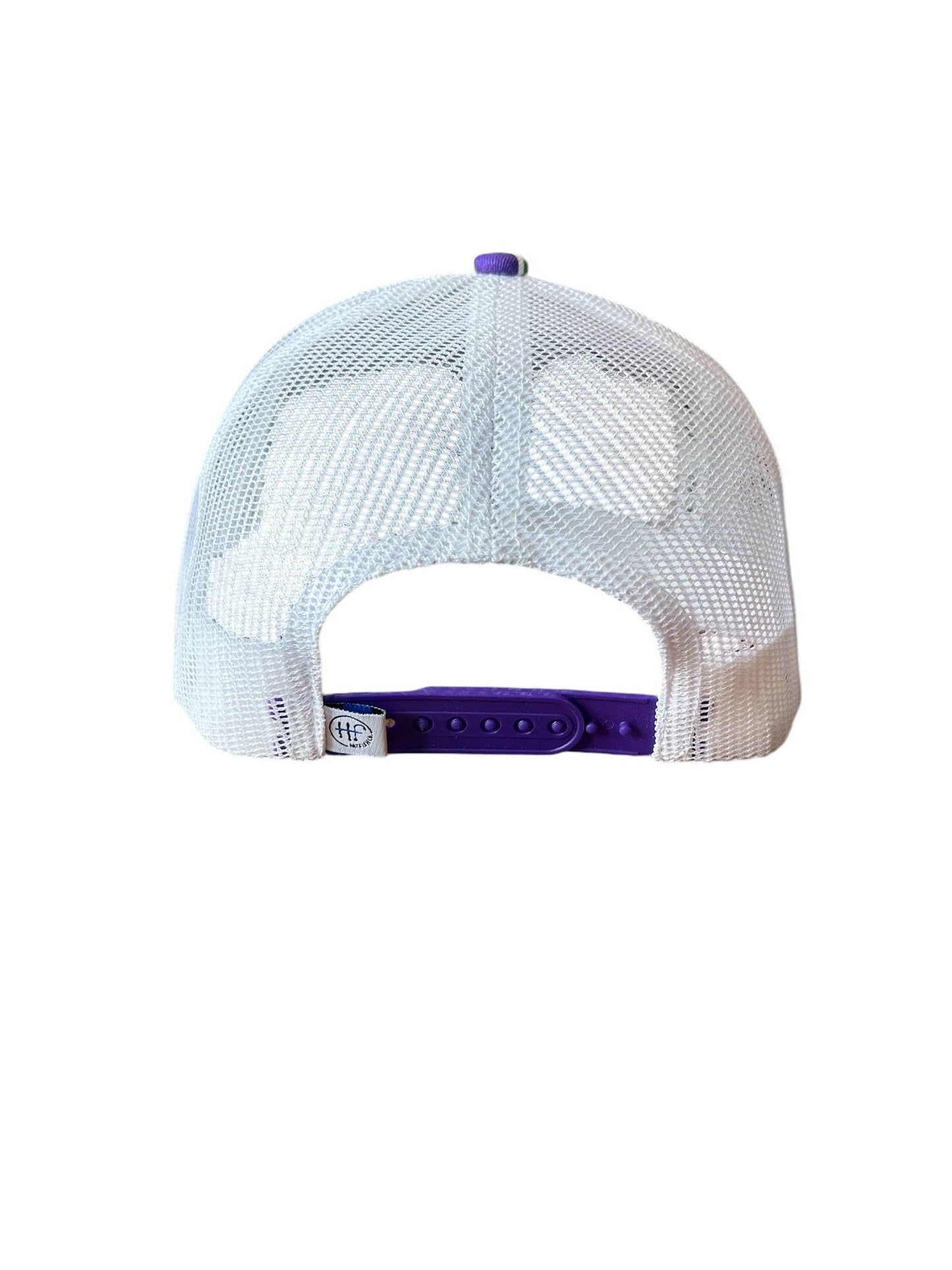 Youth Camo Mardi Gras Trucker Hat