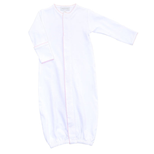 Essentials White Converter with Pink Trim
