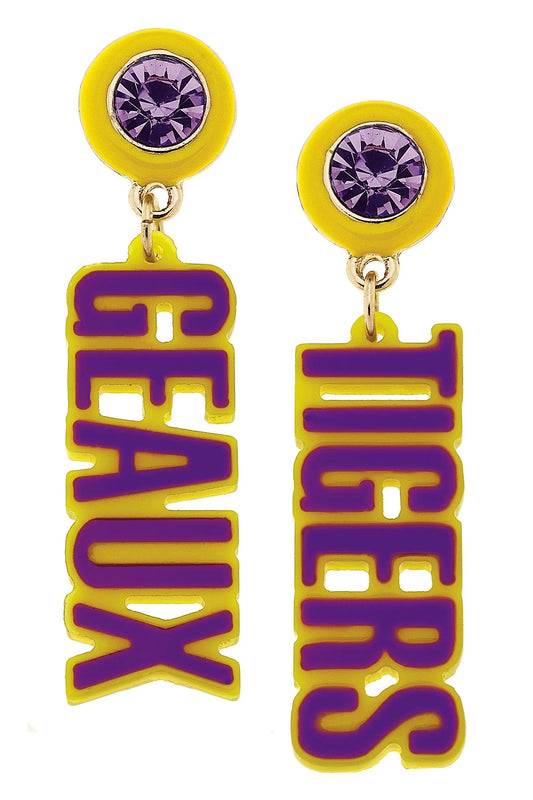 LSU Tigers Resin Block Letters