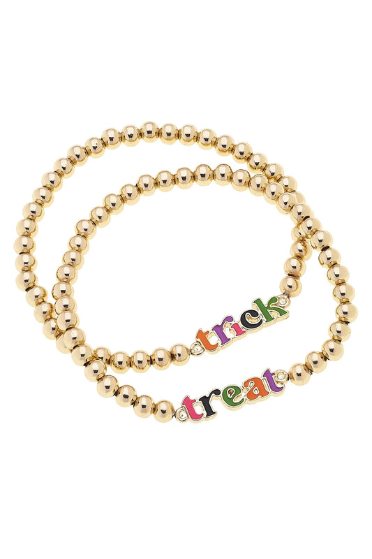 Trick or Treat Stretch Bracelet Set of 2