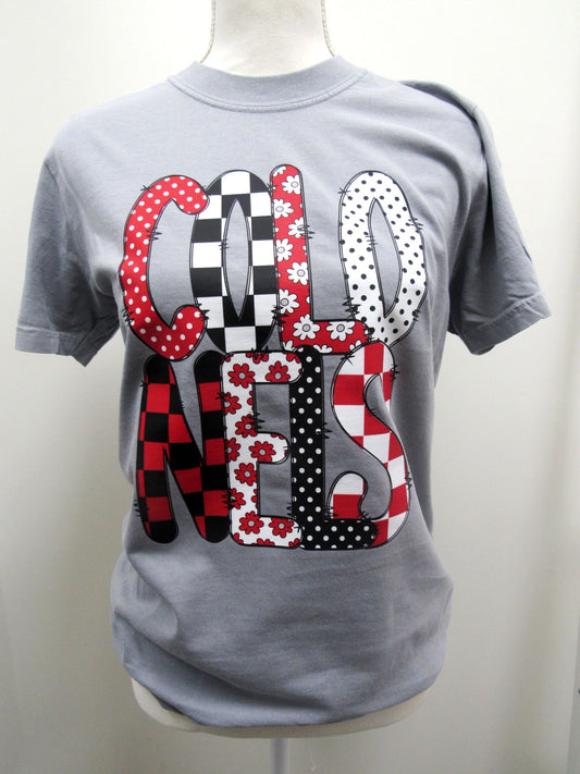 Colonels Bubble Letter Comfort Color Tee