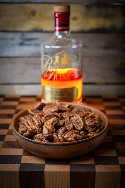 Cinnamon Rum Pecans