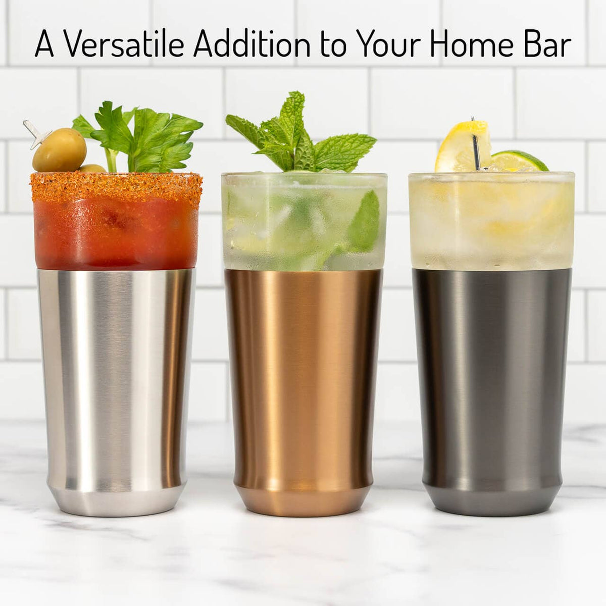 The Hybrid Pint Glass