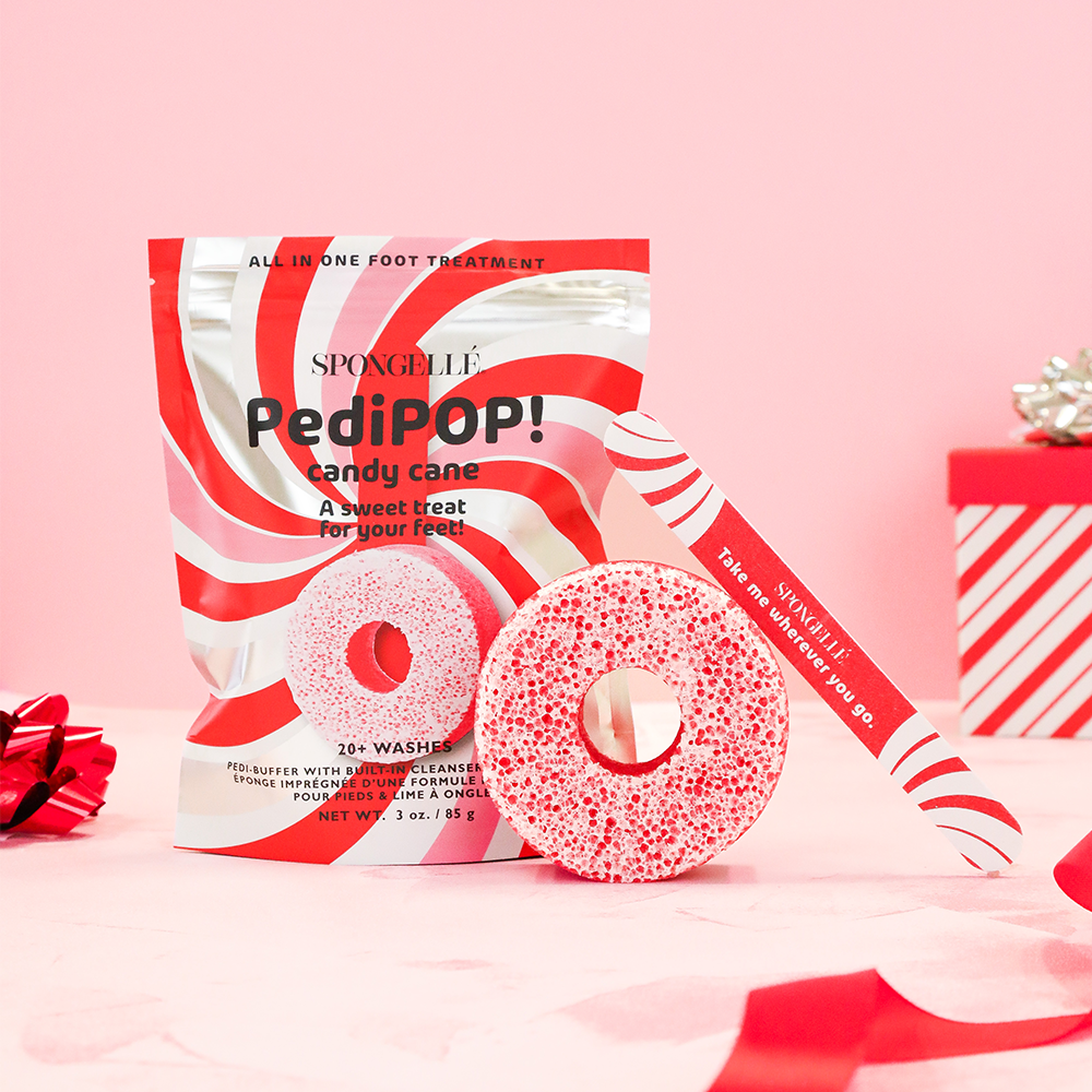 Candy Cane Holiday PediPOP