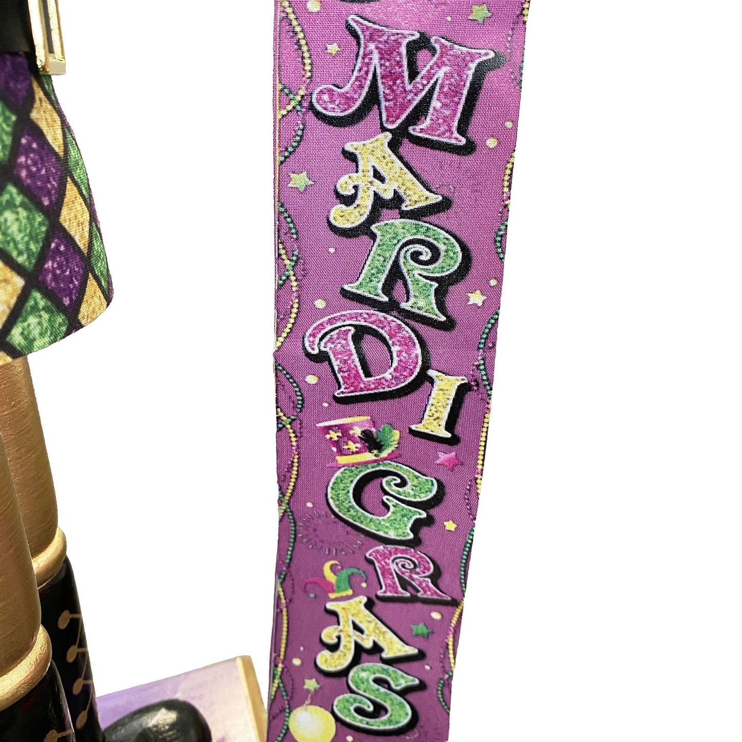 14" Mardi Gras Bugler Nutcracker