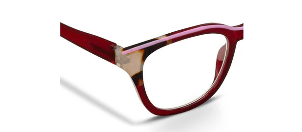 Peepers Blue Light Romona- Cherry/ Chai Tortoise