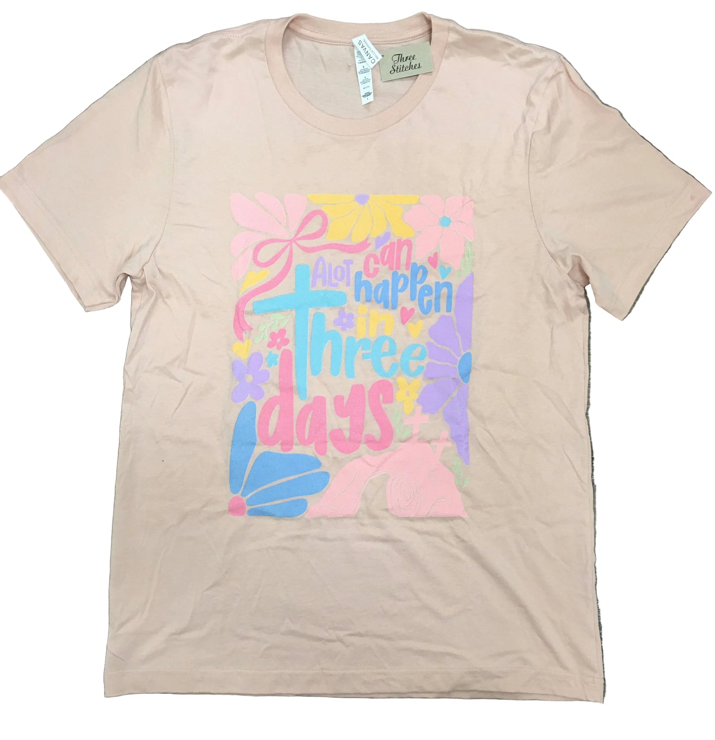 A Lot Can Happen Tee- Pink